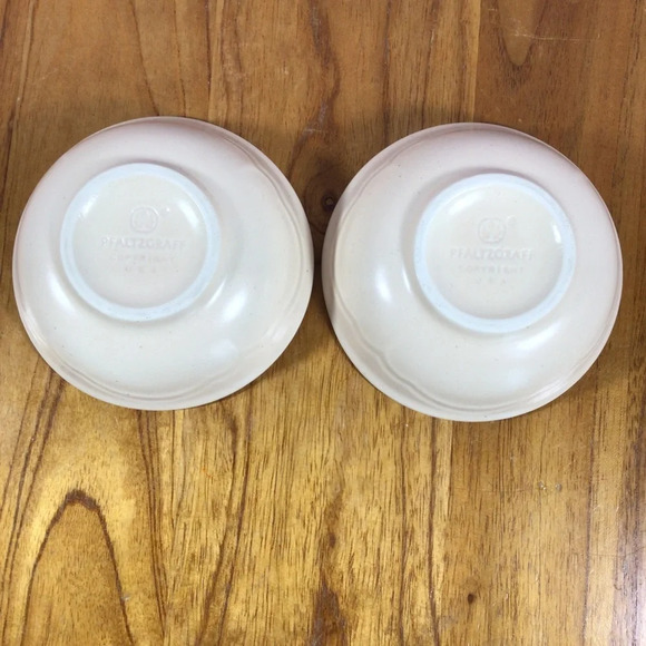 Vintage Pfaltzgraff Remembrance Fruit Dessert Sauce Bowls - Set of 2 - Picture 3 of 4